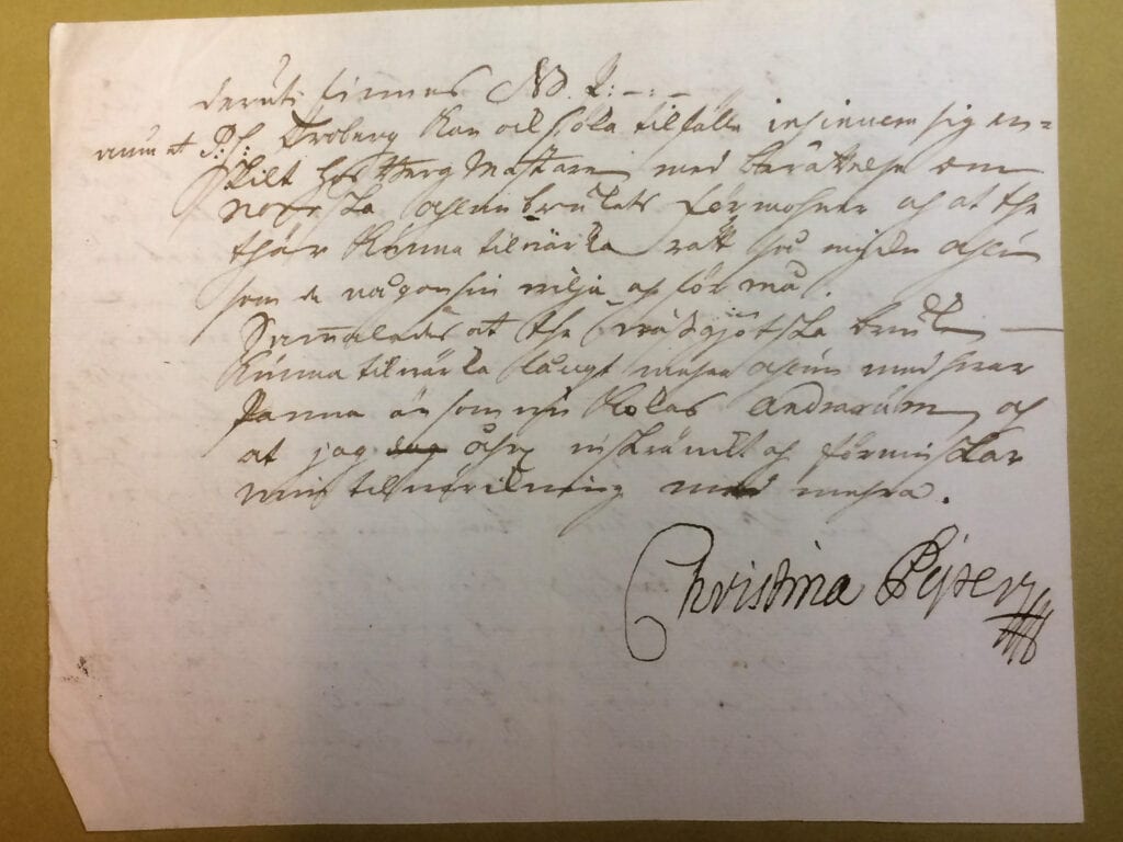 Christina Piper brev aug 1741 sid 6